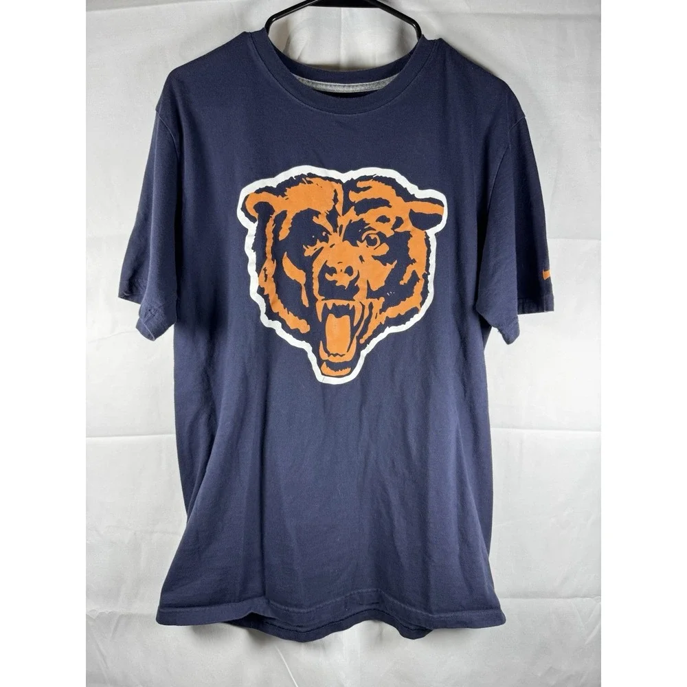 Nike The Nike Tee NFL Team Apparel Chicago Bears Mascot  Blue‎ TShirt Men's Sz L